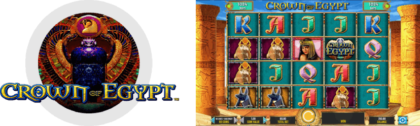 Crown of Egypt slot is a game produced by IGT
