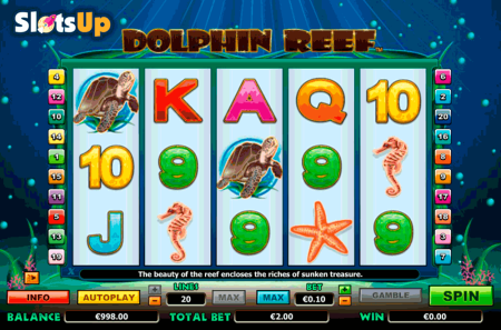 Streamlined Features of the Dolphin Reef Slot