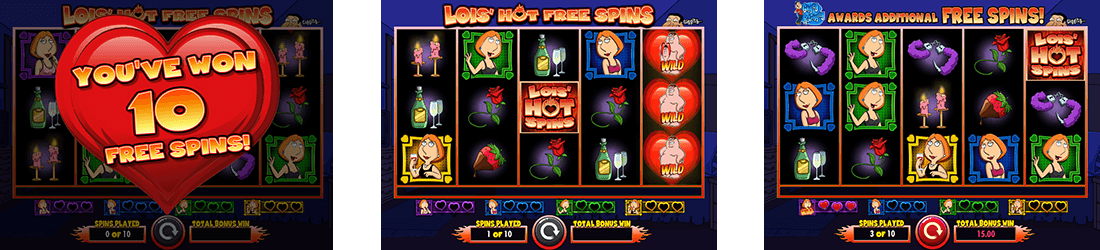 Family Guy slot - Louis’ Hot Free Spins