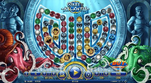 Orbs of Atlantis slot is developed by Habanero