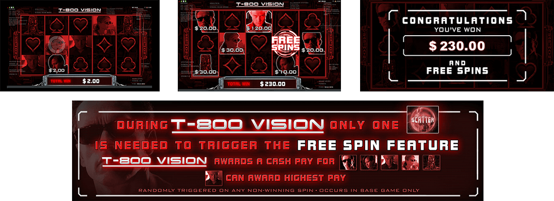 Terminator 2 “T-800 vision“ bonus feature